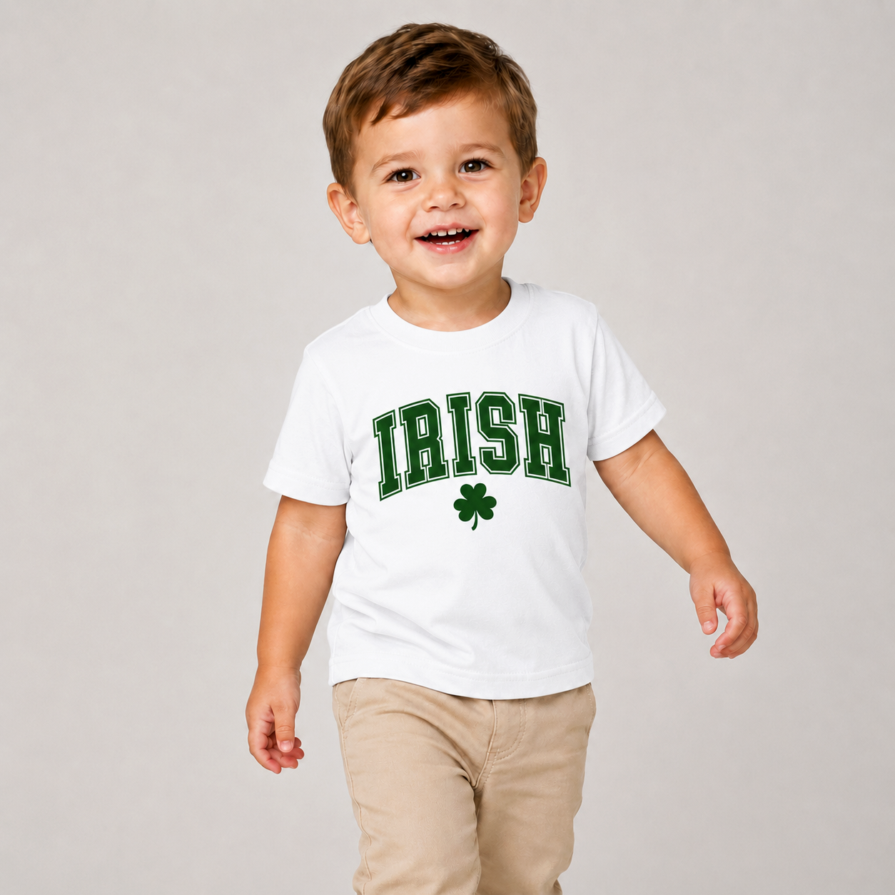 Eirin Apparel Baby T-Shirt Baby 'Varsity Irish' T-Shirt