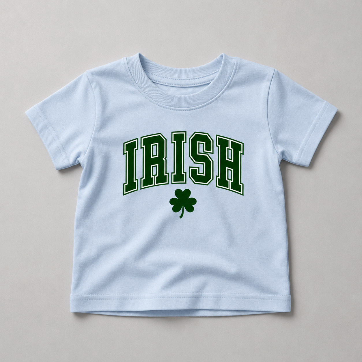 Eirin Apparel Baby T-Shirt Blue / 6M Baby 'Varsity Irish' T-Shirt