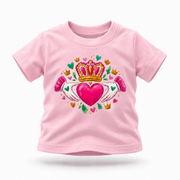 Eirin Apparel Baby T-Shirt Pink / 6-12m Baby 'Wee Claddagh' T-Shirt (6mo - 24mo)