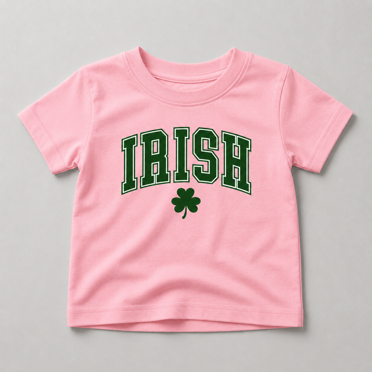 Eirin Apparel Baby T-Shirt Pink / 6M Baby 'Varsity Irish' T-Shirt