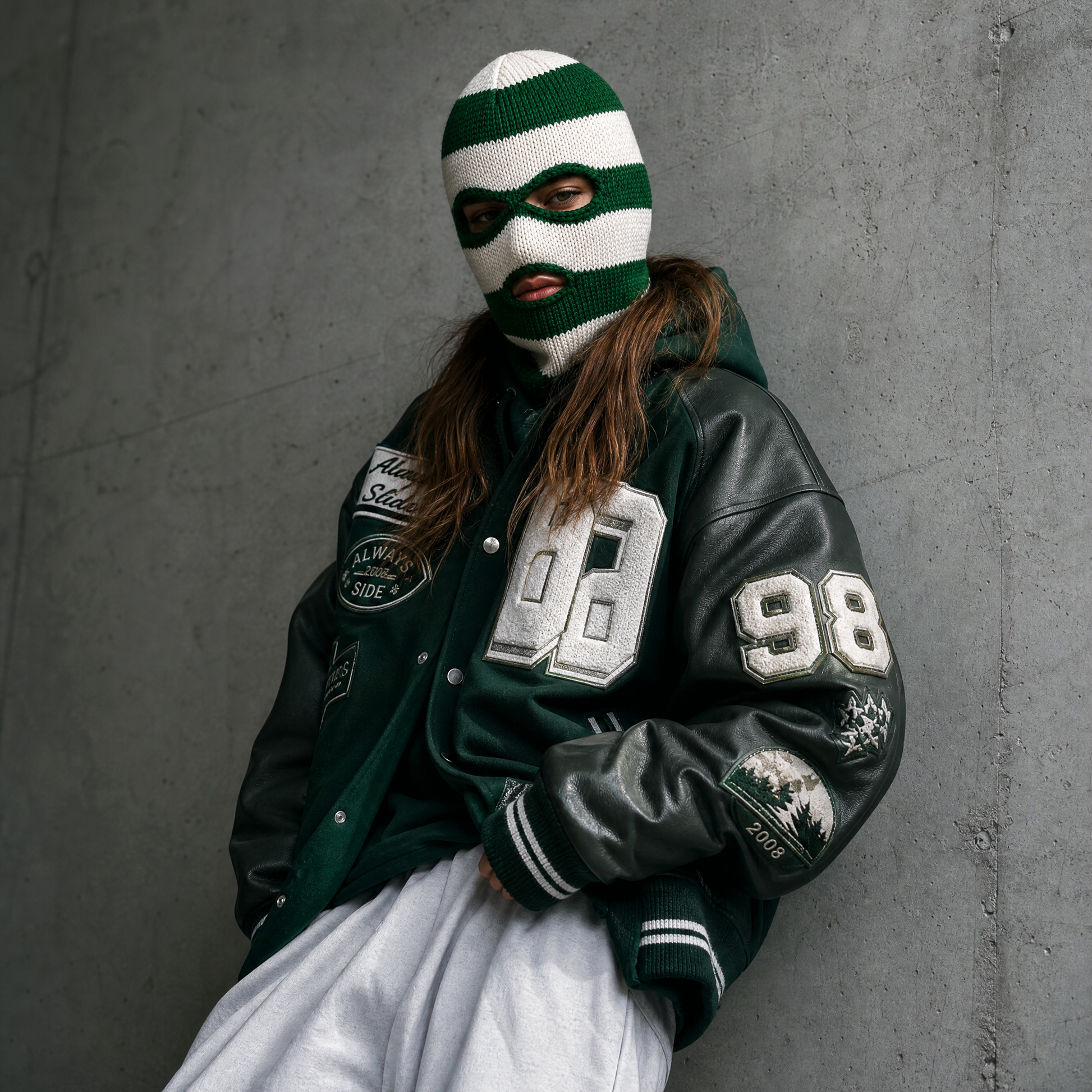Eirin Apparel Balaclava 'Celtic Hoops' Balaclava