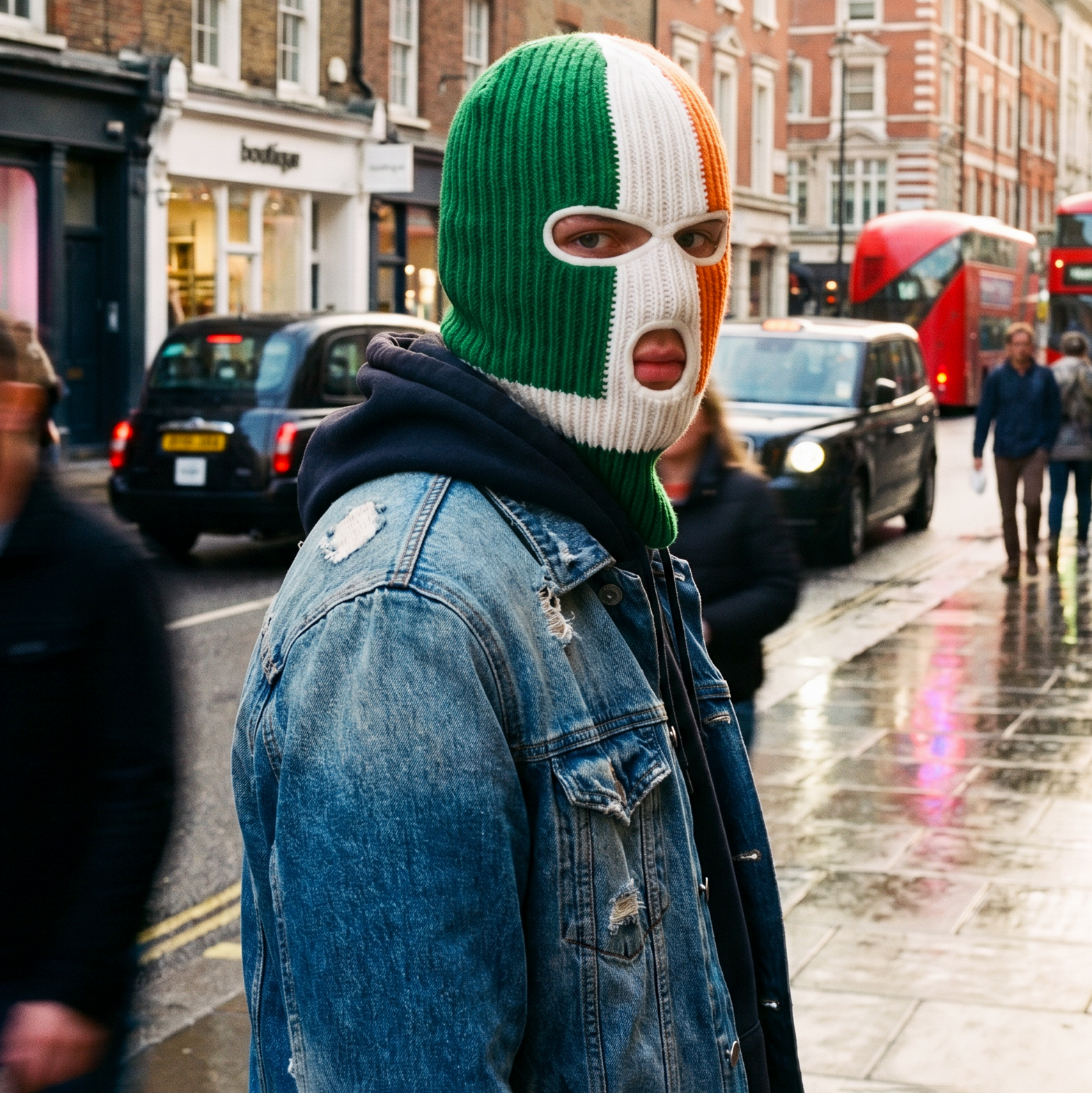 Eirin Apparel Balaclava 'EIRIN' Irish Flag Balaclava