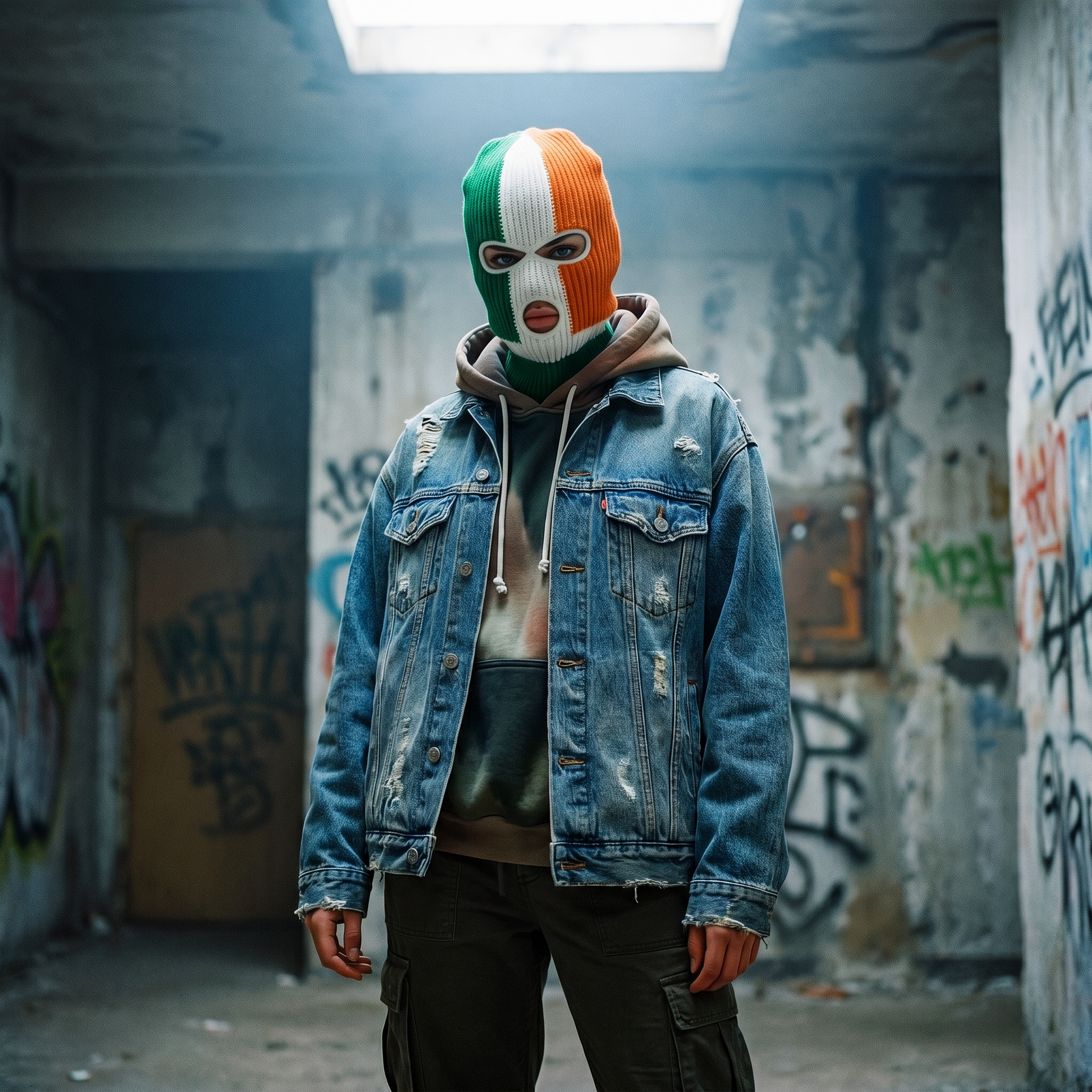 Eirin Apparel Balaclava 'EIRIN' Irish Flag Balaclava