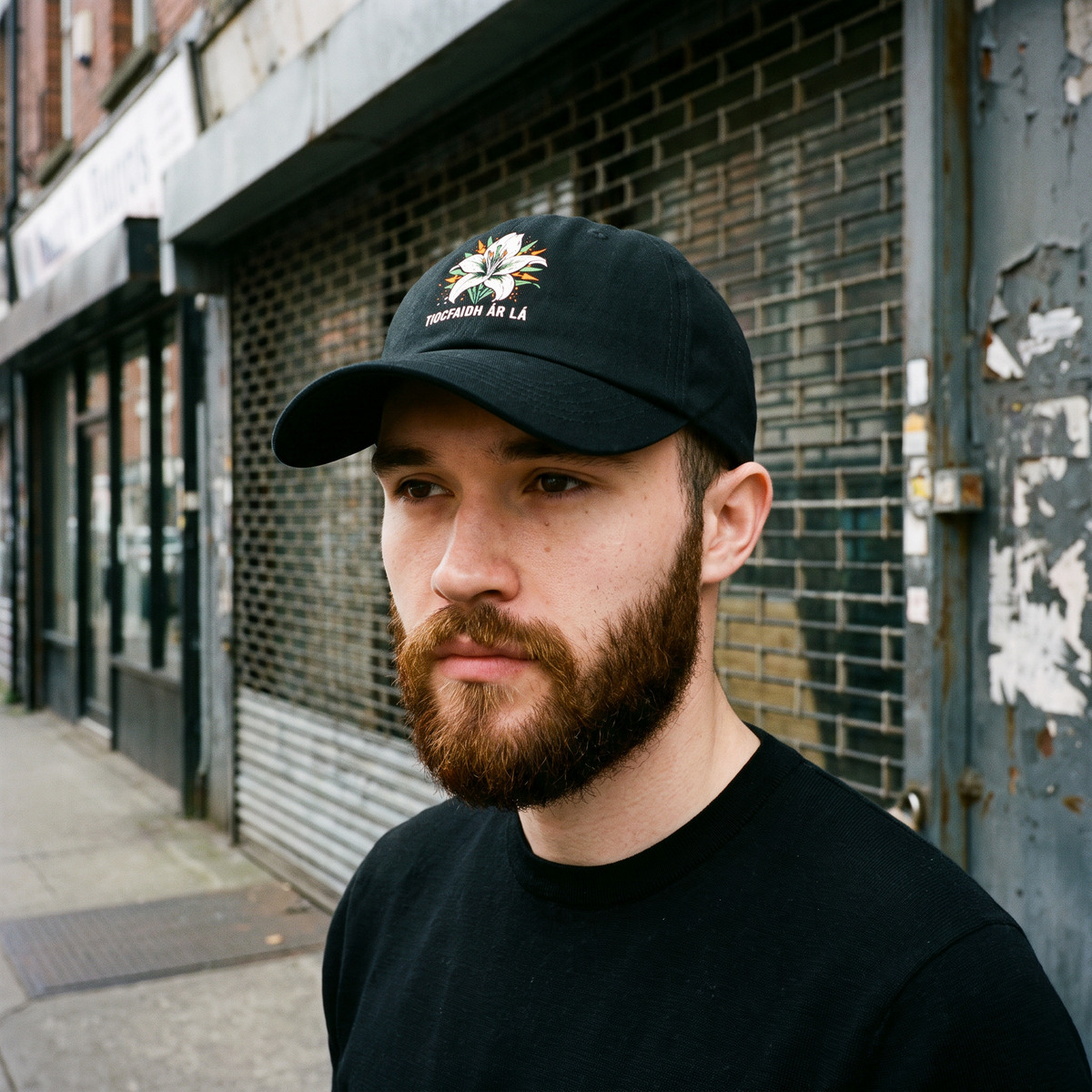 Eirin Apparel Baseball Cap 'Tiocfaidh ár lá' Easter Lily Baseball Cap