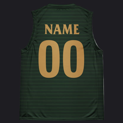 Eirin Apparel Basketball Jersey Eirin 'Irish Rebel' Celtic Cross Basketball Jersey – Personalised Name & Number
