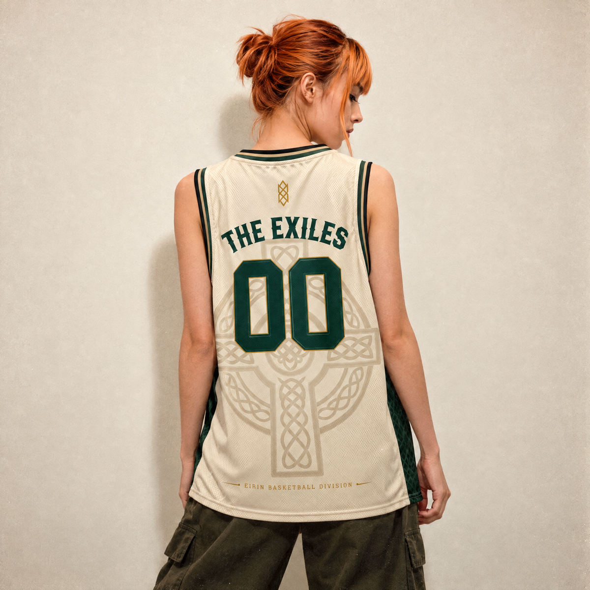 Eirin Apparel Basketball Jersey 'South Boston Gaels' Basketball Jersey – Away