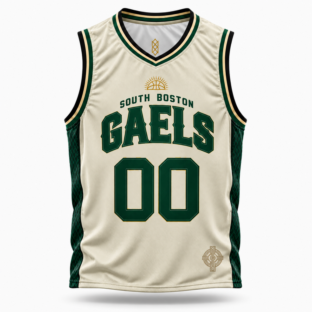 Eirin Apparel Basketball Jersey 'South Boston Gaels' Basketball Jersey – Away