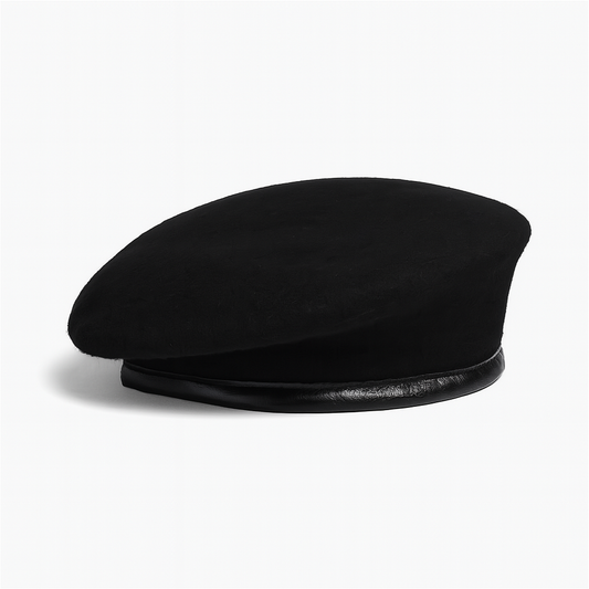 Eirin Apparel Beret Midnight Black Freedom Fighter Classic Beret - Unisex Edition