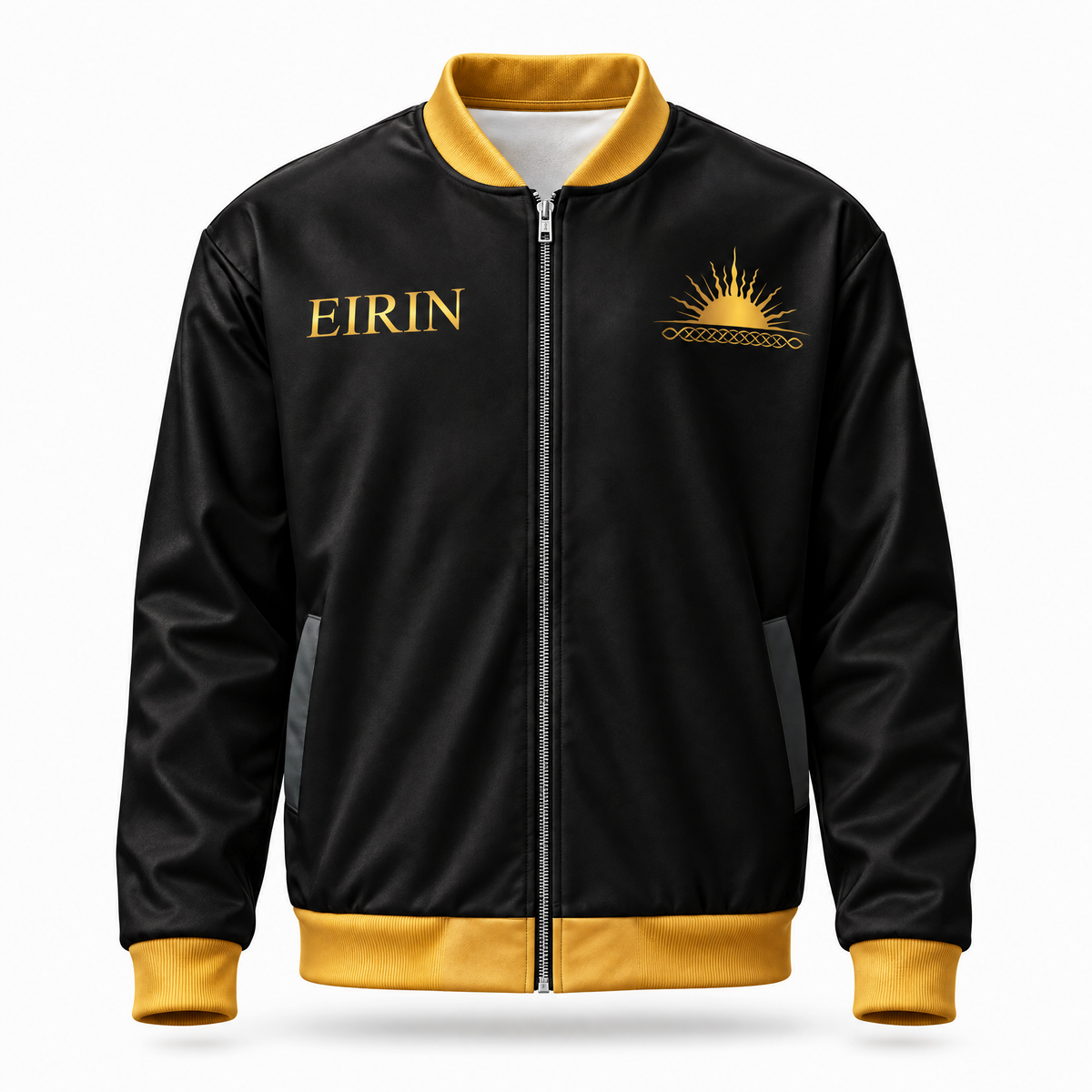 Eirin Apparel Bomber Jacket 'Black Sun' Bomber Jacket