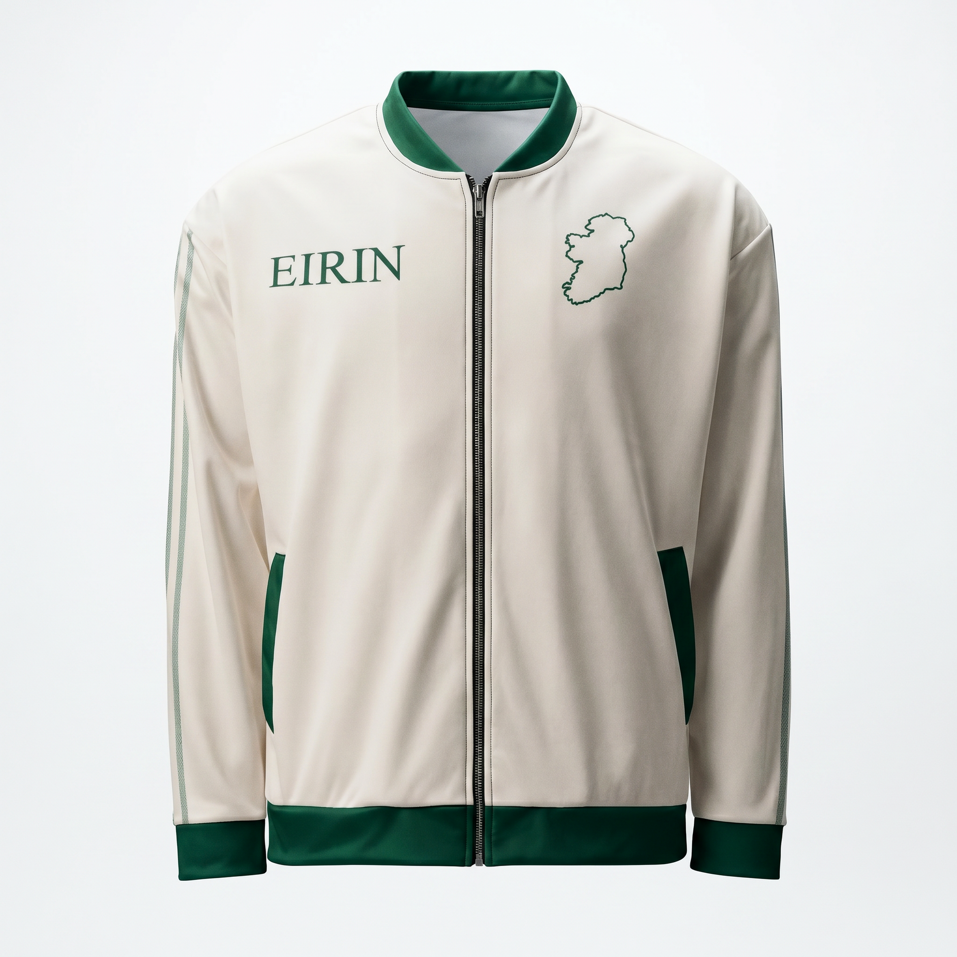 Eirin Apparel Bomber Jacket 'Éire' Varsity Bomber Jacket