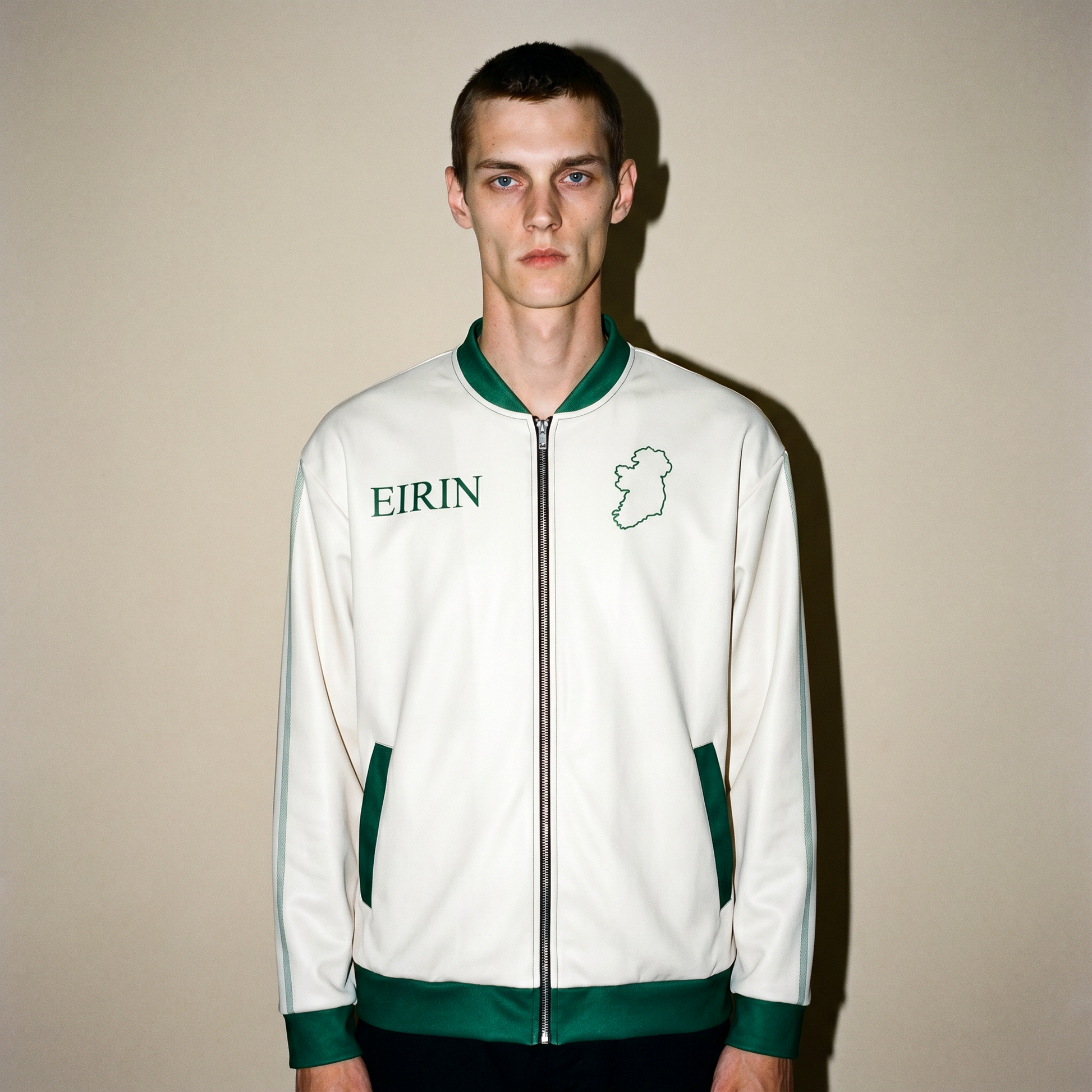 Eirin Apparel Bomber Jacket 'Éire' Varsity Bomber Jacket
