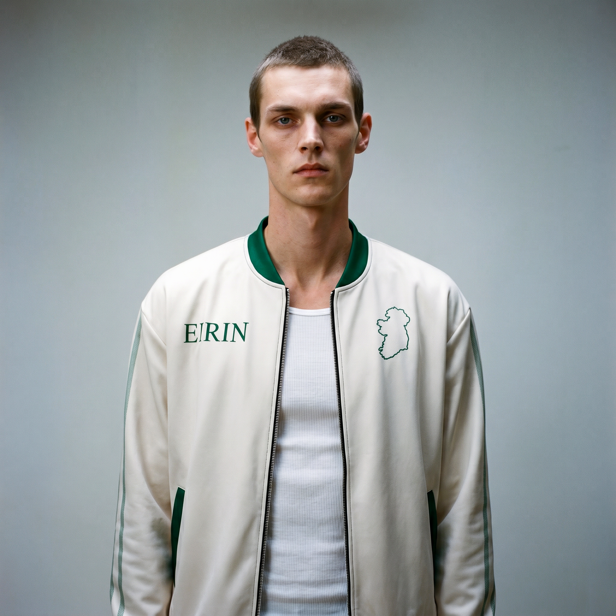 Eirin Apparel Bomber Jacket 'Éire' Varsity Bomber Jacket
