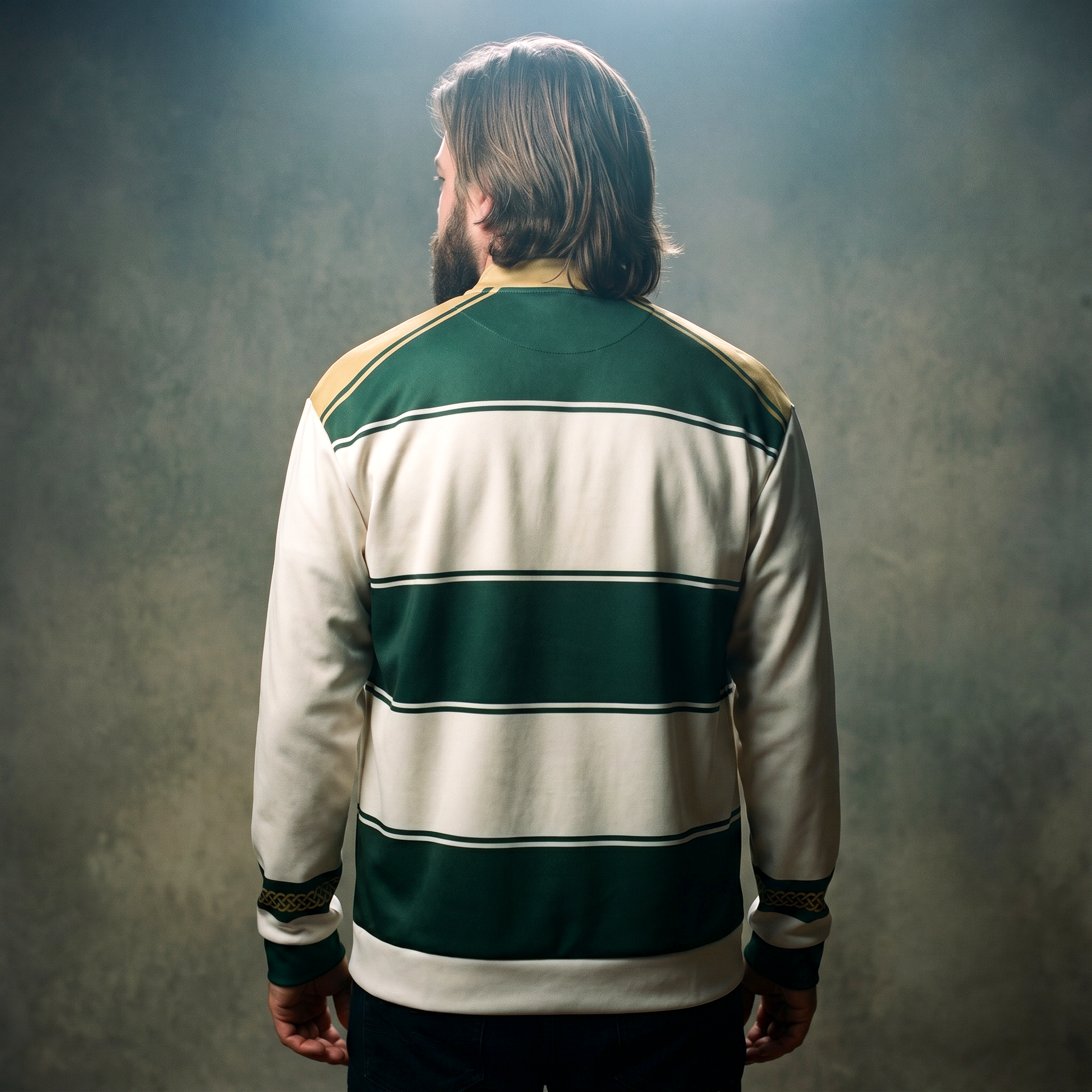 Eirin Apparel Bomber Jacket 'Irish Griffin' Retro Bomber Jacket