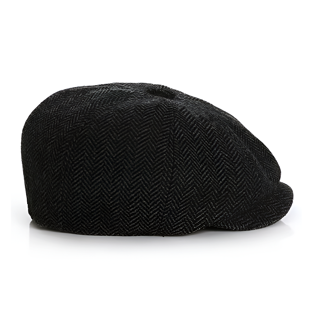 Eirin Apparel Boys Flat Cap Boys’ ‘Rí Óg Herringbone’ Irish Flat Cap – Slate Cotton