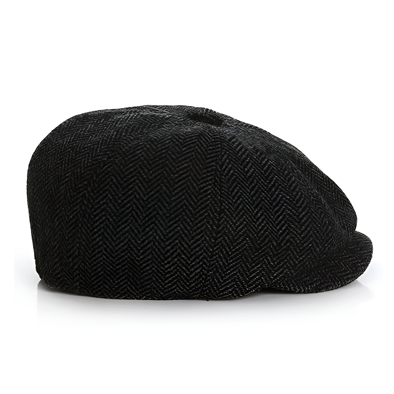 Eirin Apparel Boys Flat Cap Boys’ ‘Rí Óg Herringbone’ Irish Flat Cap – Slate Cotton