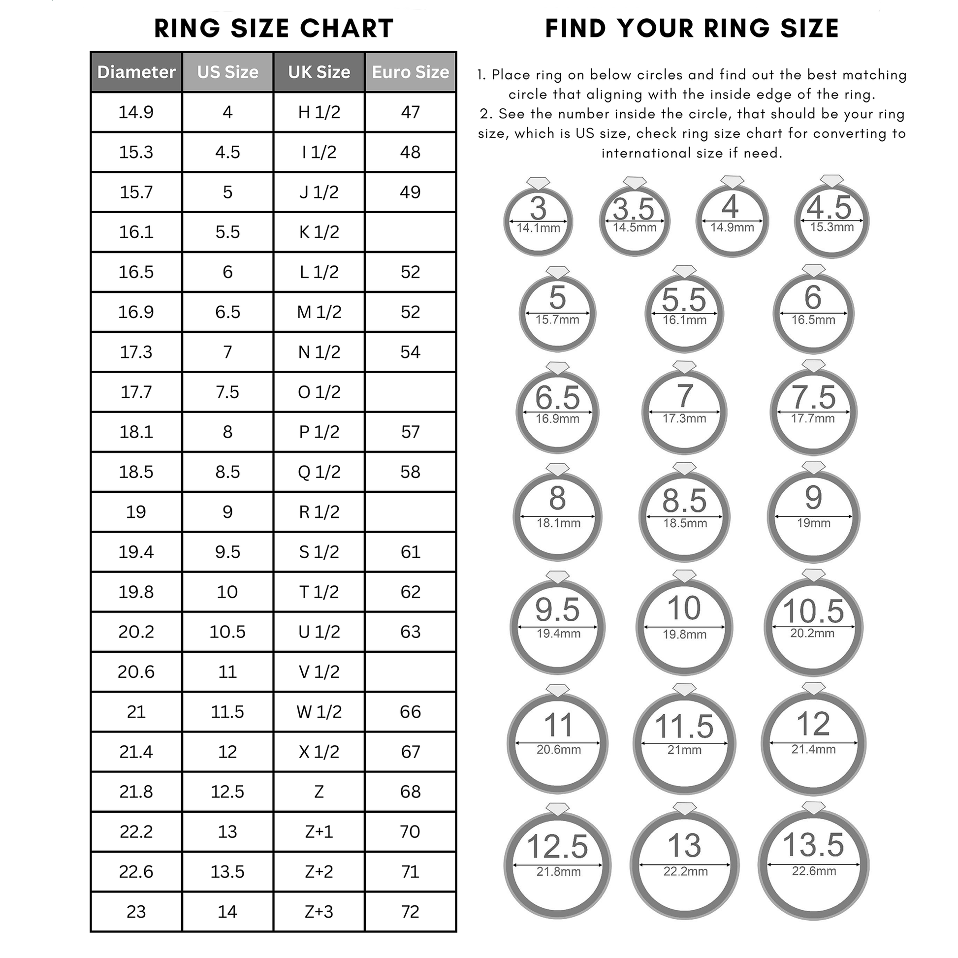 Eirin Apparel Claddagh Ring Women's Silver-Plated Claddagh Ring – ‘Gealaí’ (Moonlight)