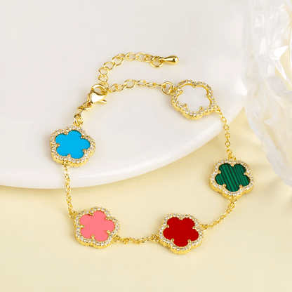 Eirin Apparel Clover Charm Bracelet Bracelet Only Lúireach Clover Charm Set – Bracelet & Necklace