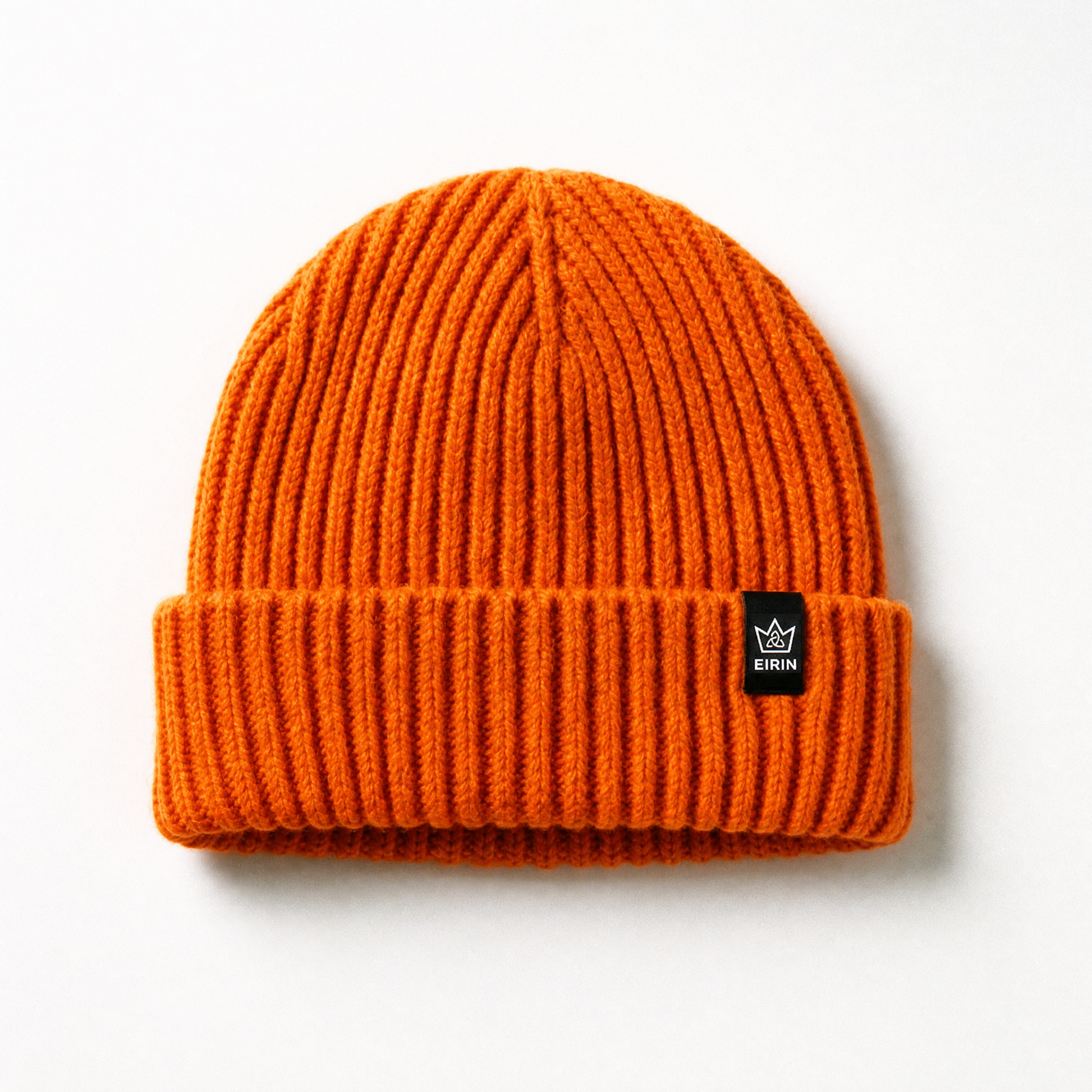 Eirin Apparel Fisherman Beanie EIRIN North Atlantic Fisherman Beanie – Burnt Orange