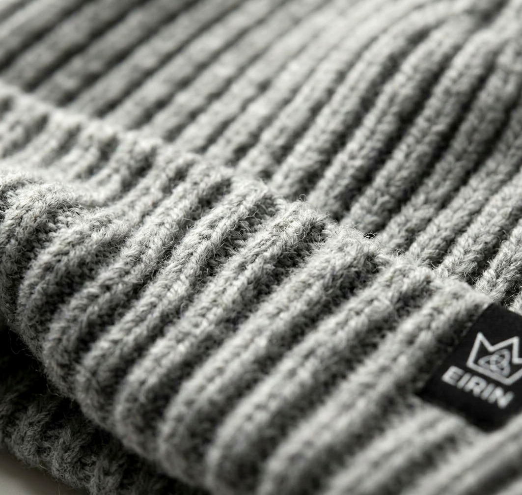 Eirin Apparel Fisherman Beanie EIRIN North Atlantic Fisherman Beanie – Grey