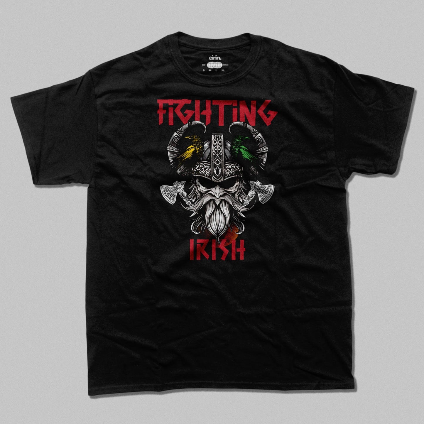 Eirin Apparel irish-streetwear Black / S Men's Fighting Irish 'Lochlann' T-Shirt