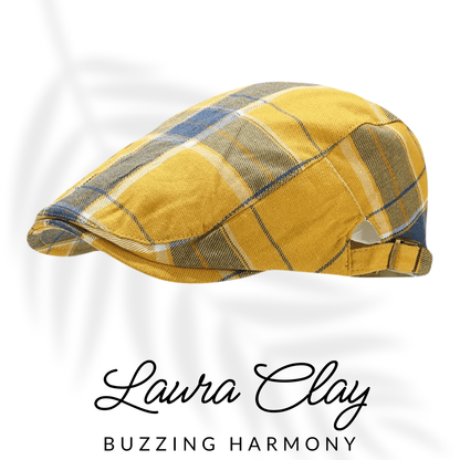 Eirin Apparel irish-streetwear Buzzing Harmony Laura Clay Patchwork Colourful Unisex Beret