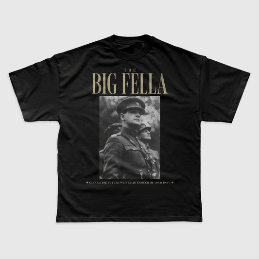 Eirin Apparel irish-streetwear DUBH / S Men's 'The Big Fella' Michael Collins T-Shirt