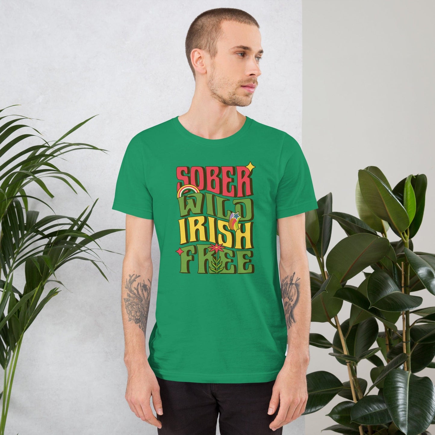 Eirin Apparel irish-streetwear Kelly / S Women's Sober, Wild, Irish, Free T-Shirt