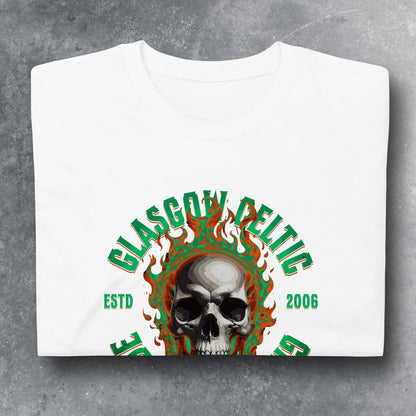 Eirin Apparel irish-streetwear Men's Celtic Green Brigade Skull T-Shirt