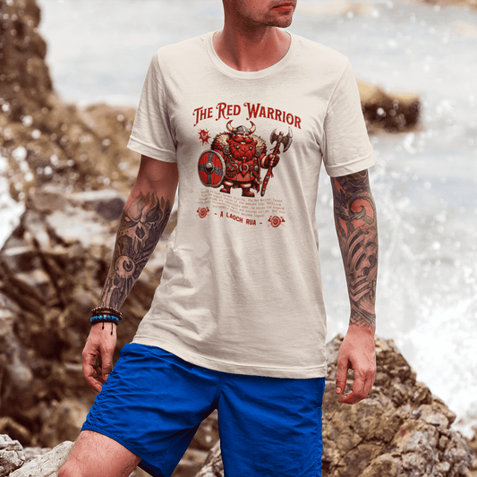 eirin. Apparel irish-streetwear Men's The Red Warrior (A Laoch Rua) T-Shirt