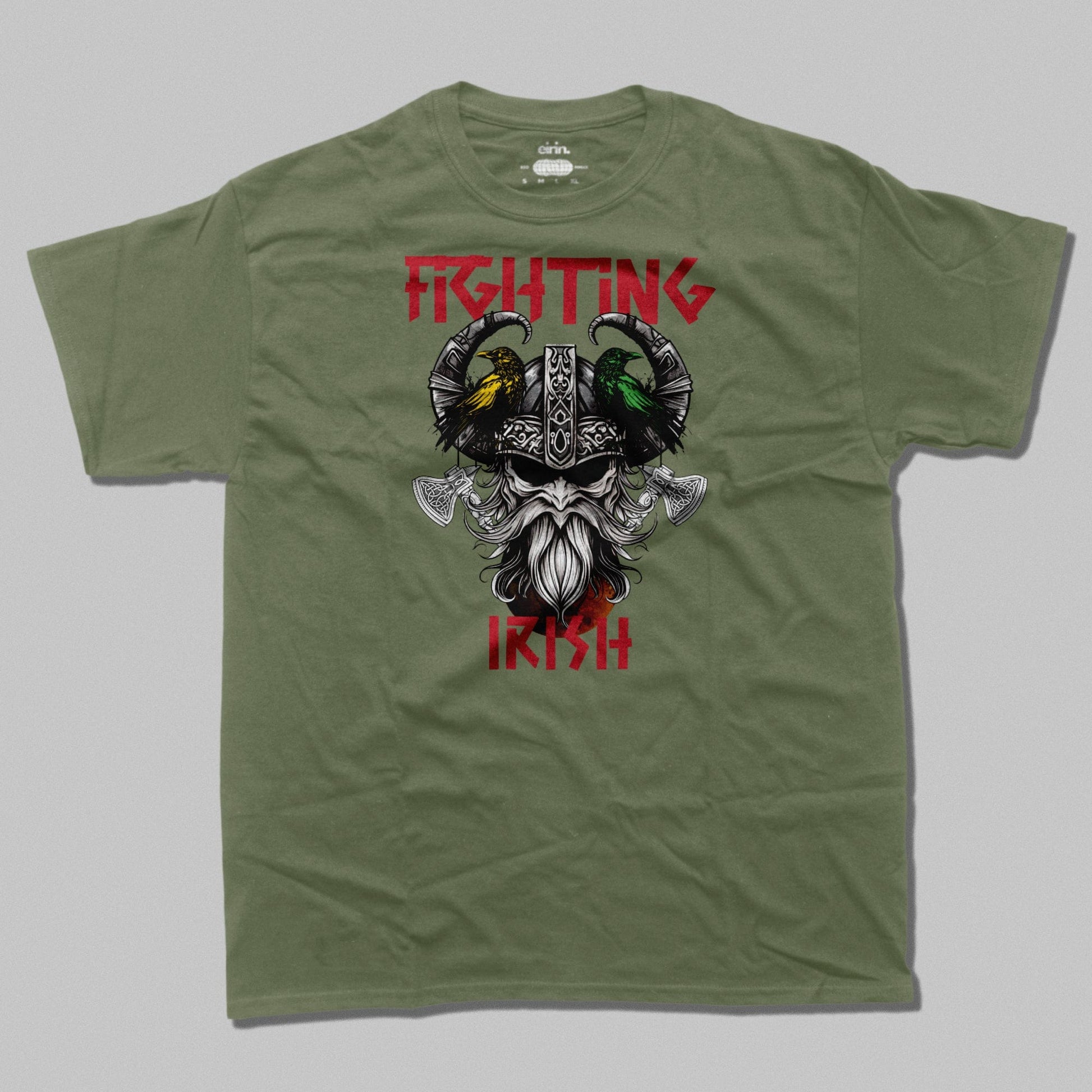 Eirin Apparel irish-streetwear Military / S Men's Fighting Irish 'Lochlann' T-Shirt