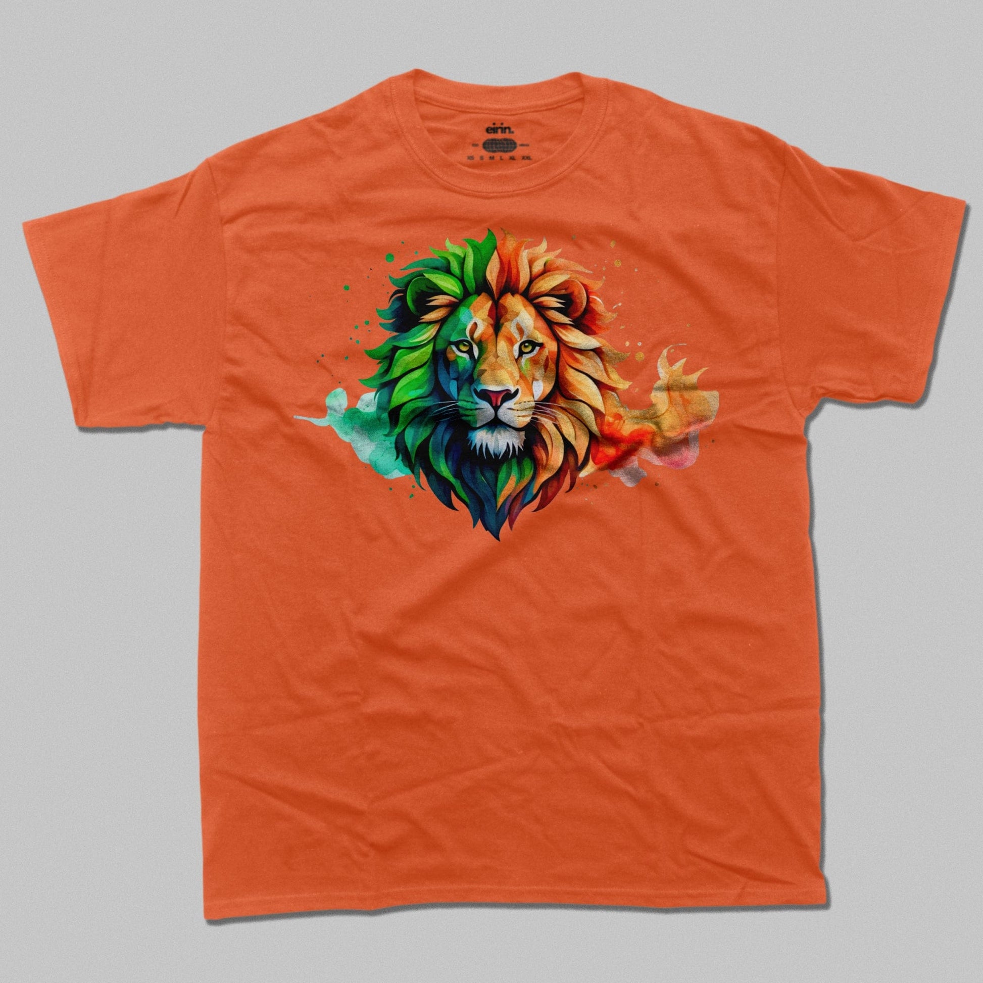 Eirin Apparel irish-streetwear Orange / S Men's Celtic Lion T-Shirt