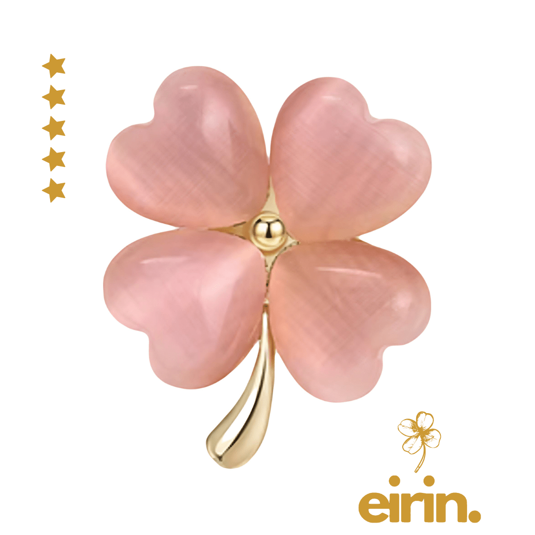 Eirin Apparel irish-streetwear Rós Shamrock Spirit - Celtic Bloom Brooch Series