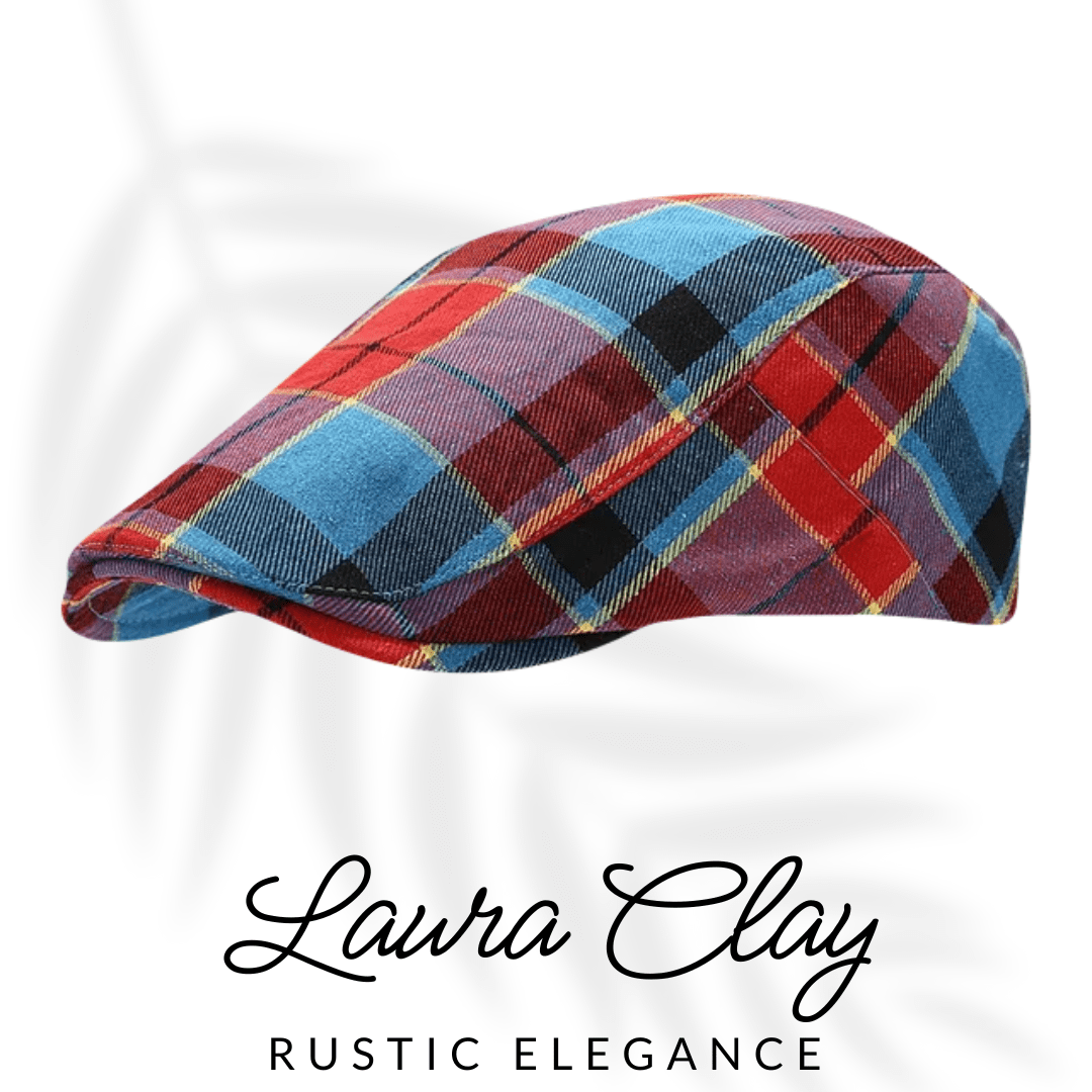 Eirin Apparel irish-streetwear Rustic Elegance Laura Clay Patchwork Colourful Unisex Beret