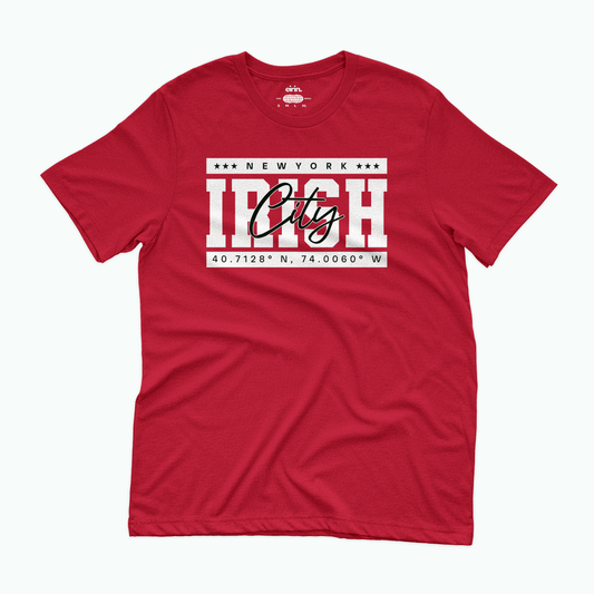 eirin. Apparel irish-streetwear True Red / S Women's New York, Irish City Fashion Fit T-Shirt