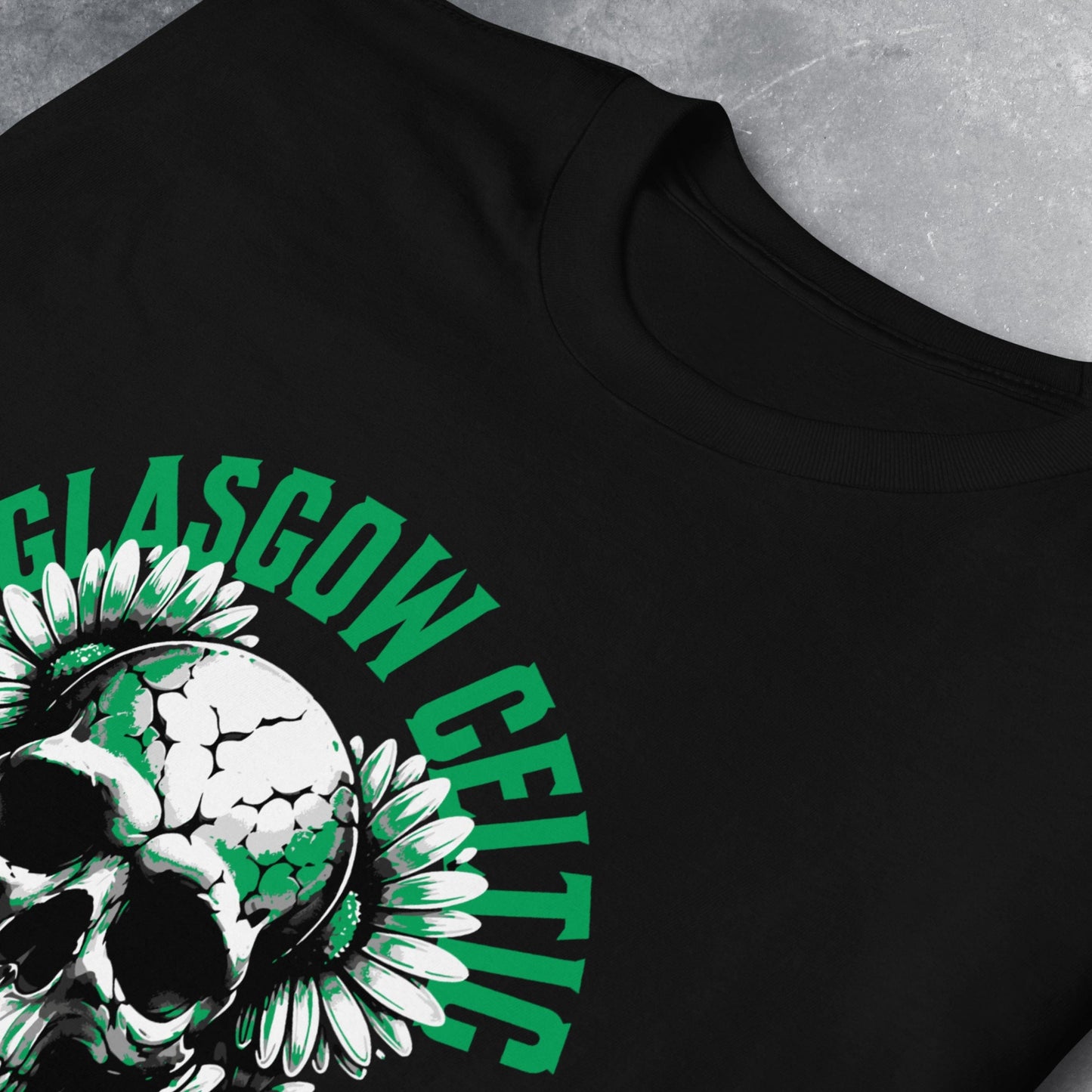 Eirin Apparel irish-streetwear Women's Celtic Green Brigade Skull T-Shirt