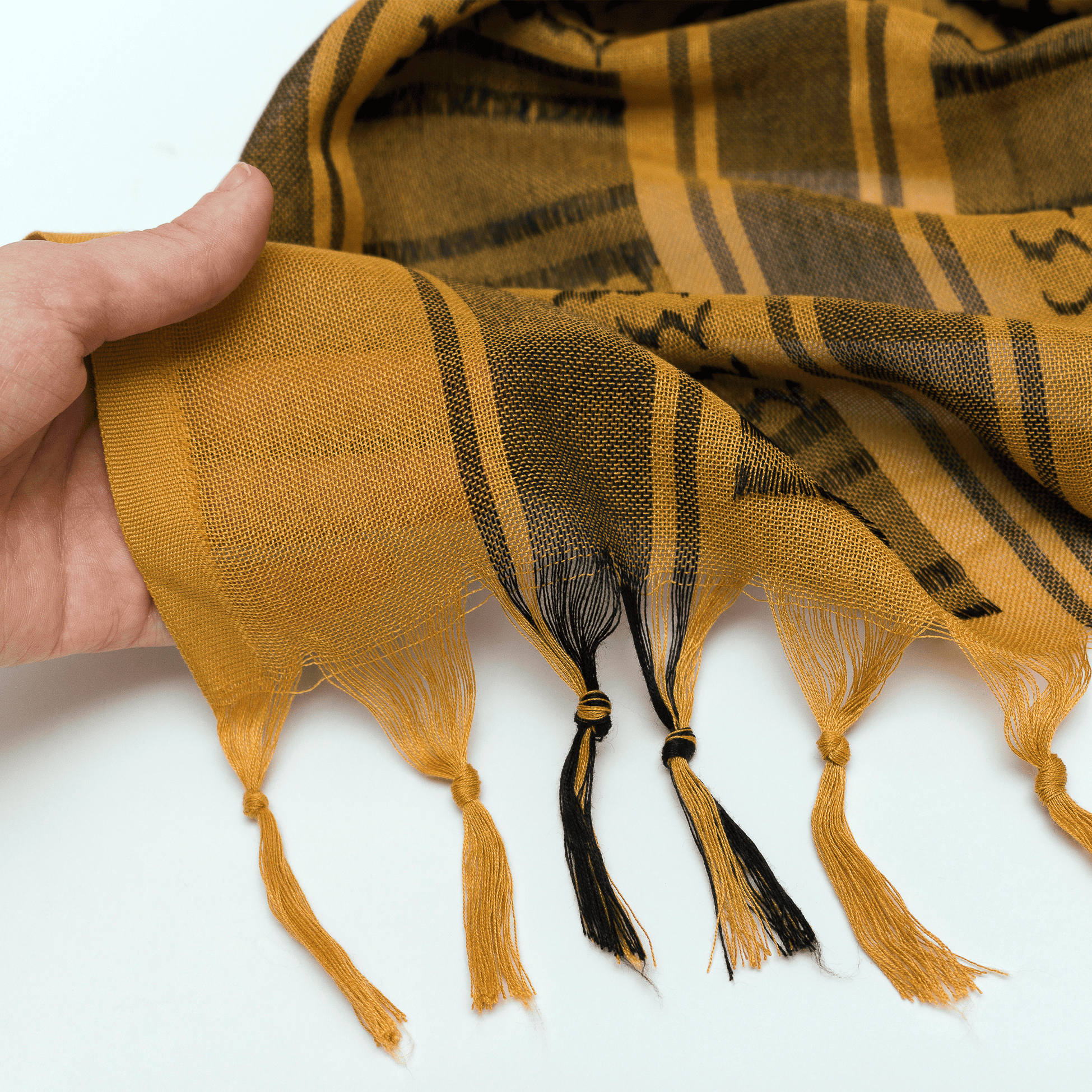 Eirin Apparel Keffiyeh 'Al-Turra Ember – Spirit of the Sands' Palestinian Keffiyeh (Collector’s Edition)