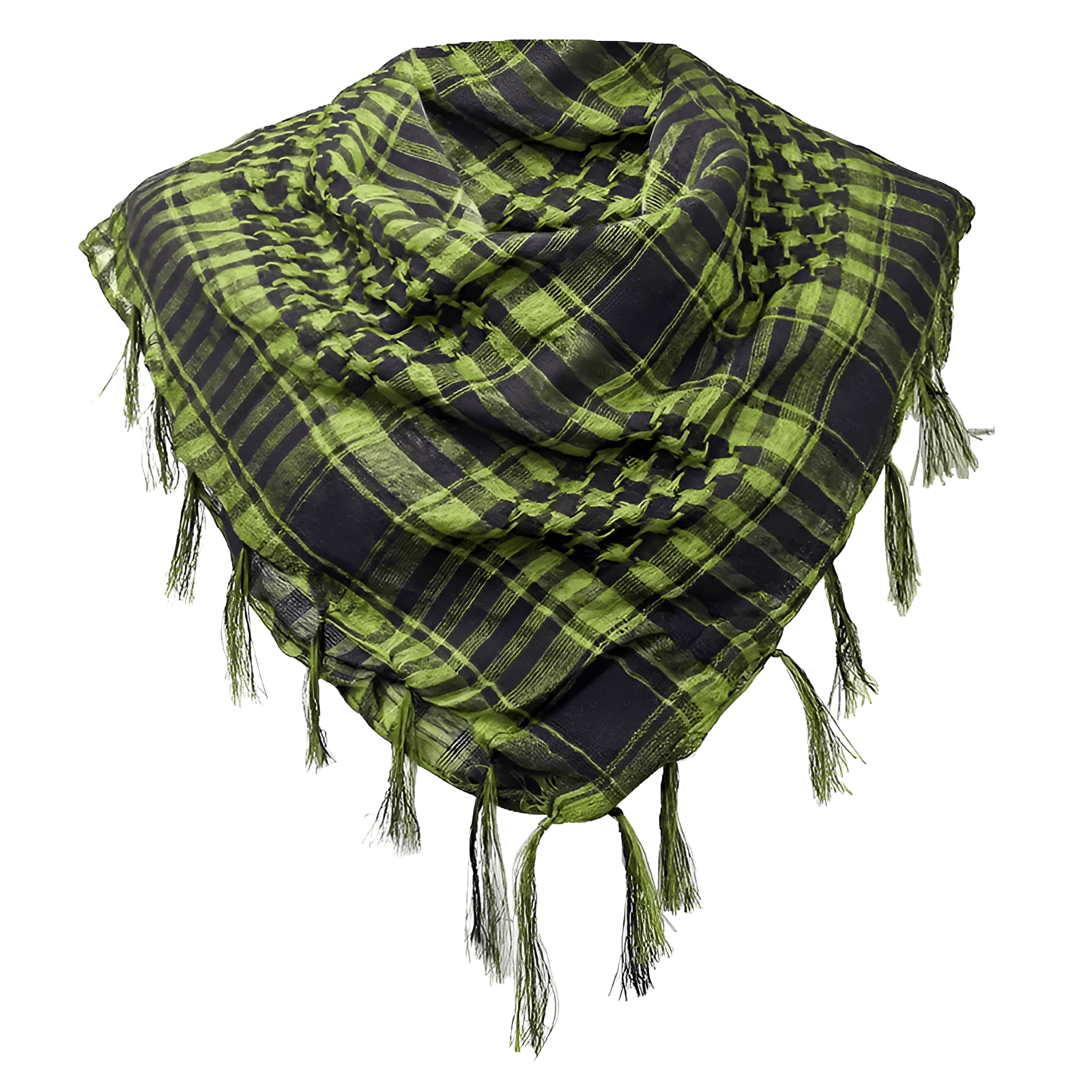 Eirin Apparel Keffiyeh Army Houndstooth Plaid Keffiyeh - Everyday Resistance Scarf