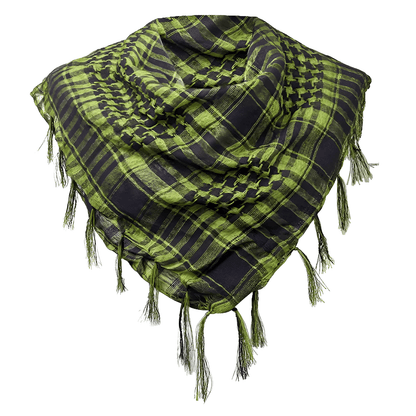 Eirin Apparel Keffiyeh Army Houndstooth Plaid Keffiyeh - Everyday Resistance Scarf