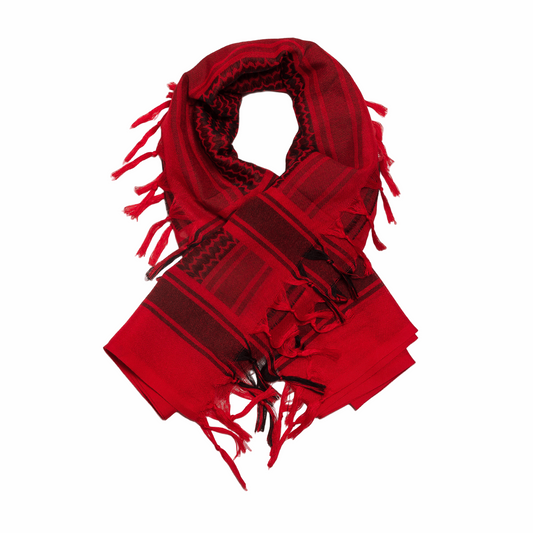 Eirin Apparel Keffiyeh Blood of the Land – Flame of Freedom Palestinian Keffiyeh (Collector’s Edition)