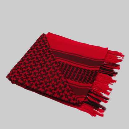 Eirin Apparel Keffiyeh Blood of the Land – Flame of Freedom Palestinian Keffiyeh (Collector’s Edition)