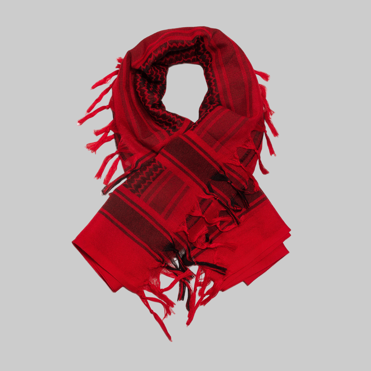 Eirin Apparel Keffiyeh Blood of the Land – Flame of Freedom Palestinian Keffiyeh (Collector’s Edition)