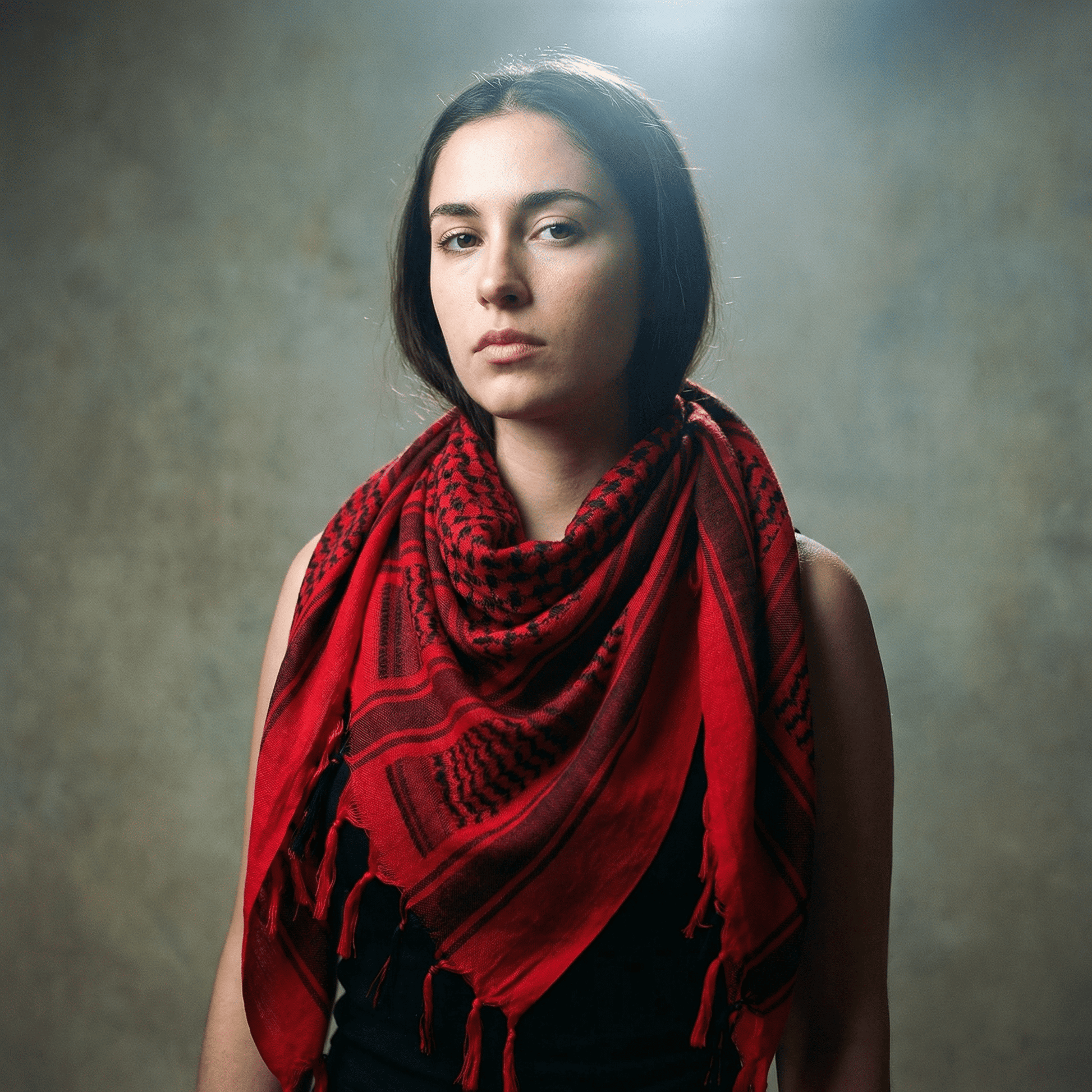 fitted lace wedding dress Red on Black Palestinian Style Keffiyeh – The keffiyeh Studio