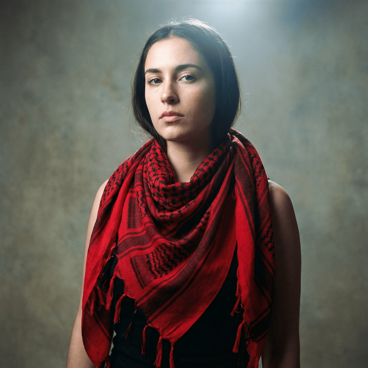 Eirin Apparel Keffiyeh 'Blood of the Land – Flame of Freedom' Palestinian Keffiyeh (Collector’s Edition)