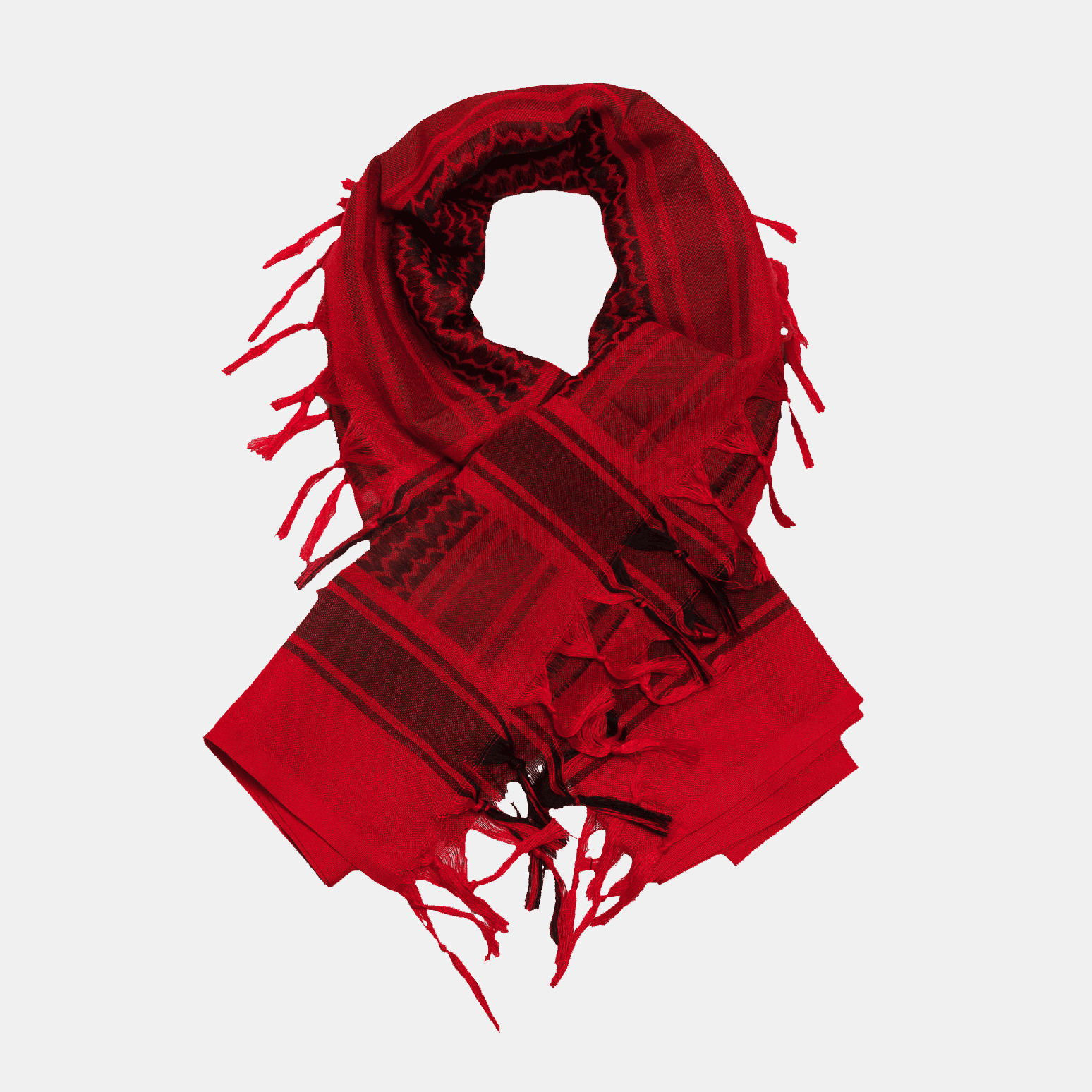 Eirin Apparel Keffiyeh 'Blood of the Land – Flame of Freedom' Palestinian Keffiyeh (Collector’s Edition)