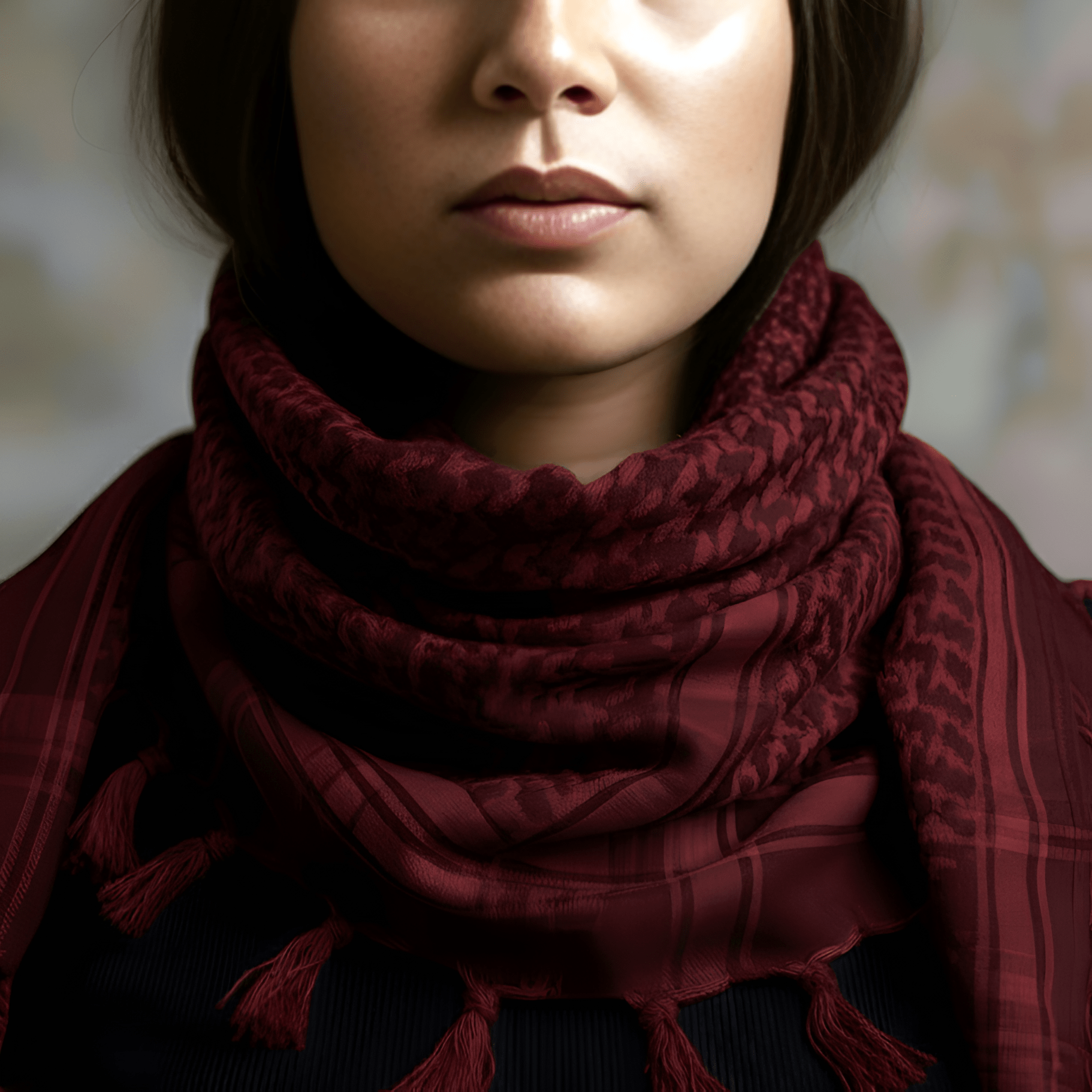 Eirin Apparel Keffiyeh Crimson Red Palestinian Keffiyeh Bundle – Build Your Collection