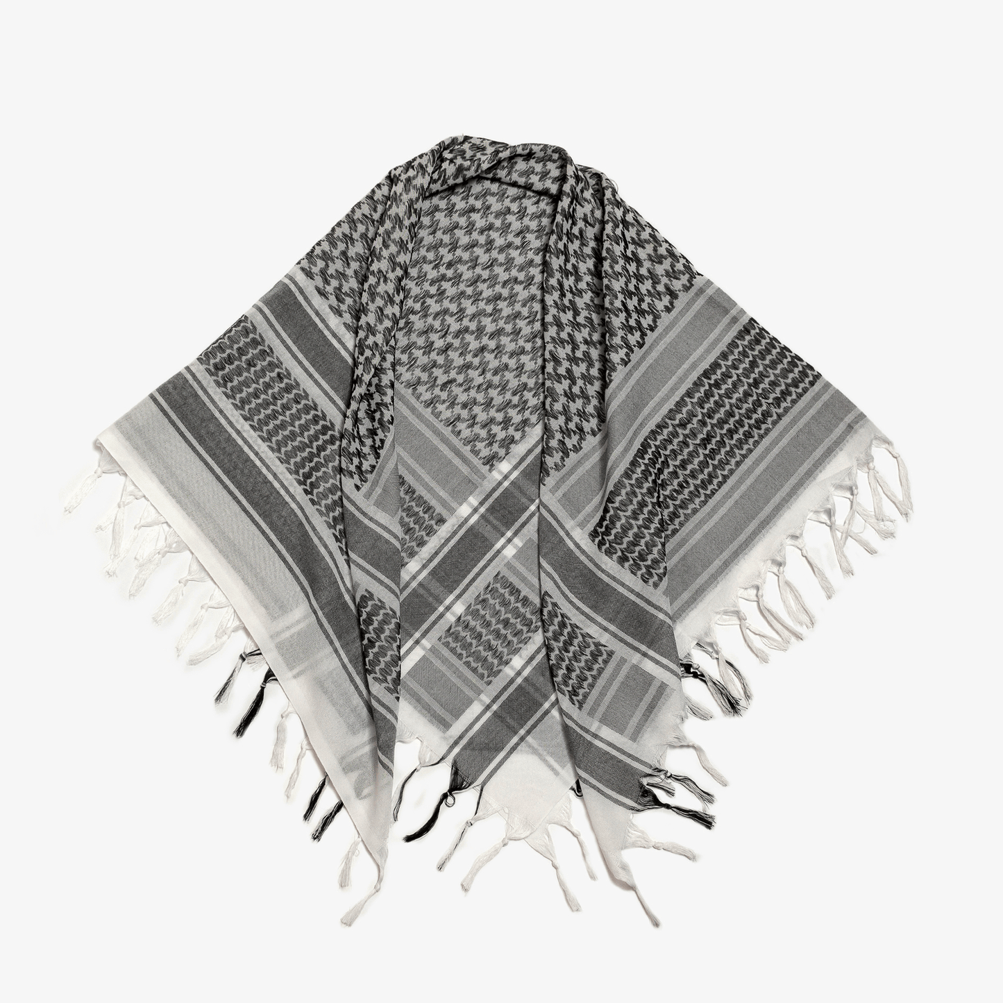Eirin Apparel Keffiyeh Haifa Mist – Echo of the Ancestors Palestinian Keffiyeh (Collector’s Edition)