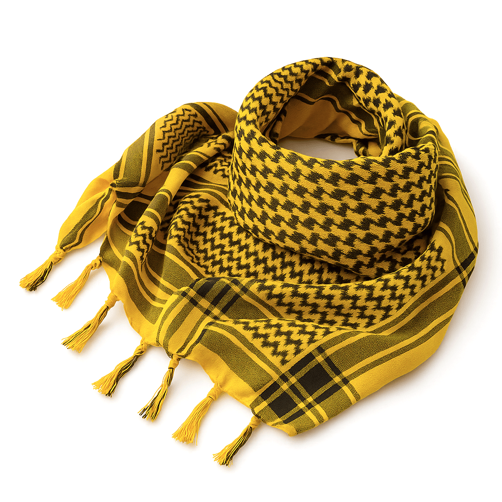Eirin Apparel Keffiyeh Honeycomb Cotton Keffiyeh Palestinian Scarf