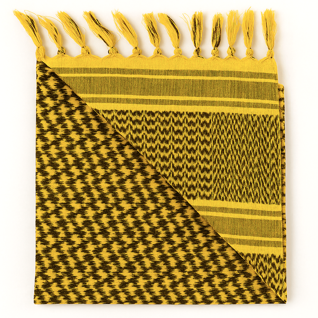Eirin Apparel Keffiyeh Honeycomb Cotton Keffiyeh Palestinian Scarf