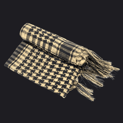 Eirin Apparel Keffiyeh Houndstooth Plaid Keffiyeh - Everyday Resistance Scarf