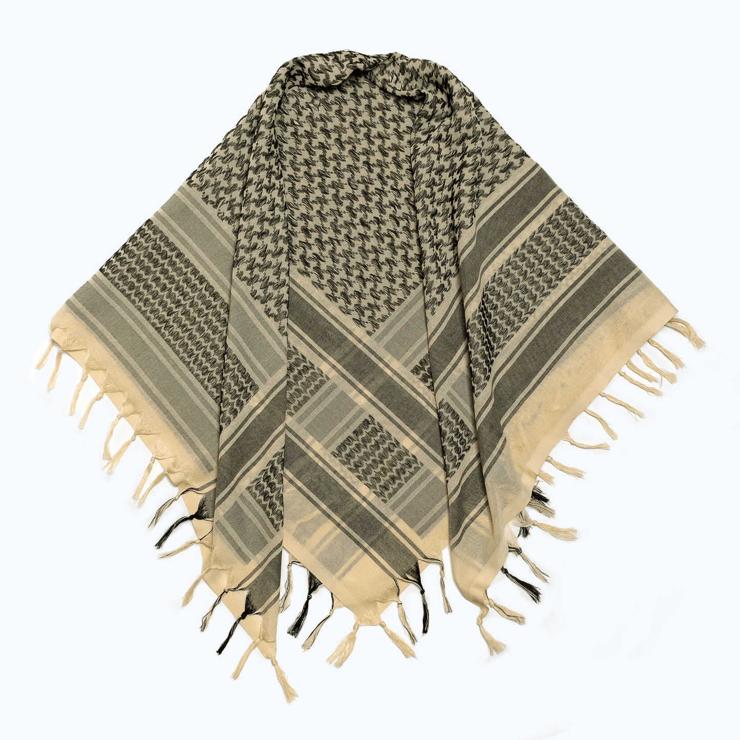 Eirin Apparel Keffiyeh Ivory Sands – Threads of Peace Palestinian Keffiyeh (Collector’s Edition)
